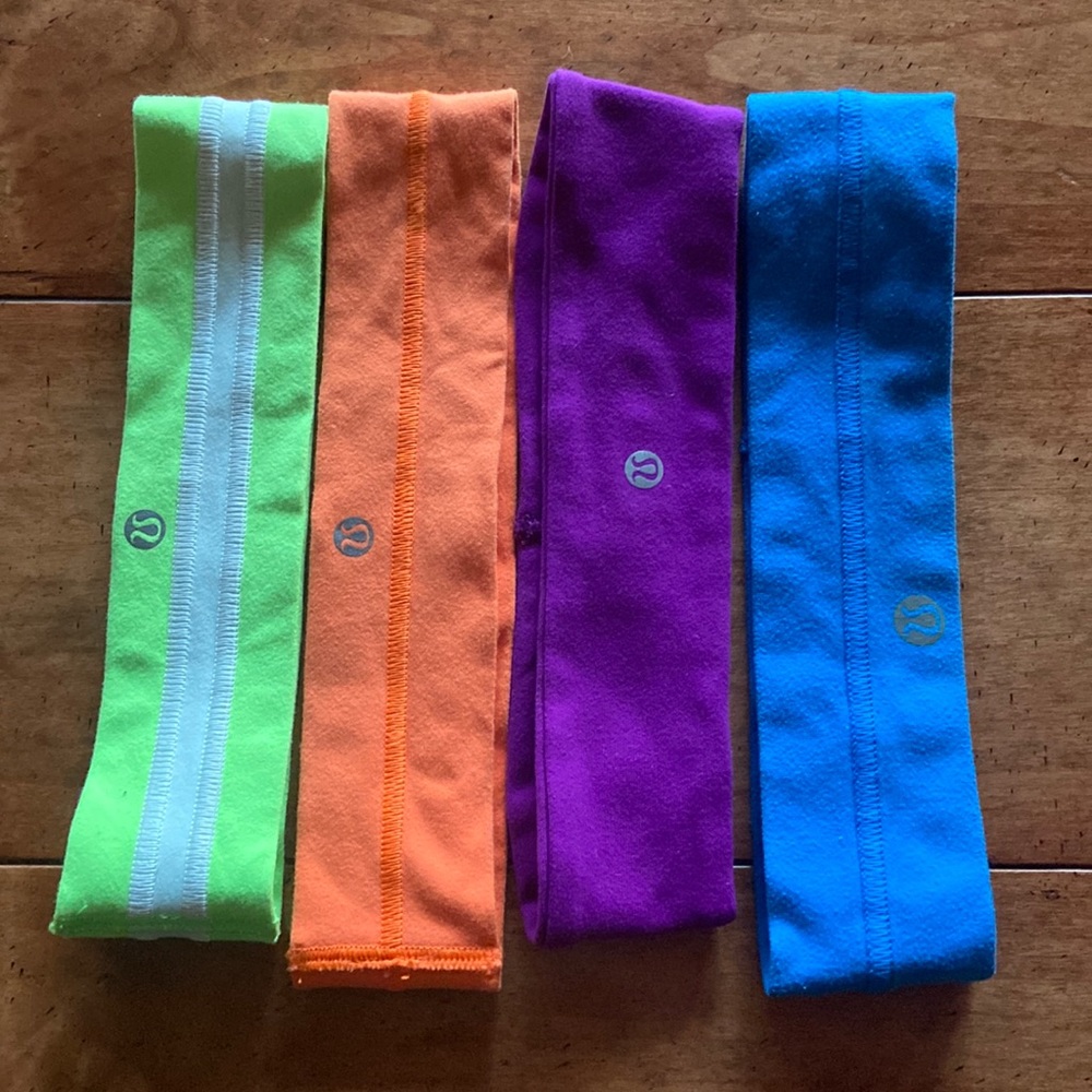 Bundle of 4 Lululemon Headbands